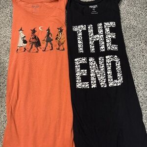 Two torrid Halloween tee shirts 1x